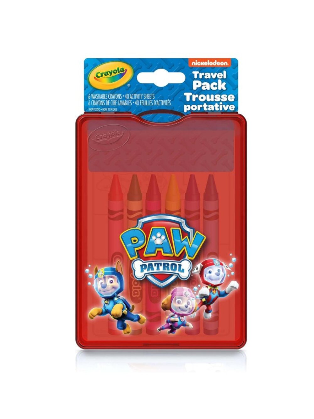 Crayola Paw Patrol Travel Pack Coloring Set New in Box Add-On Item